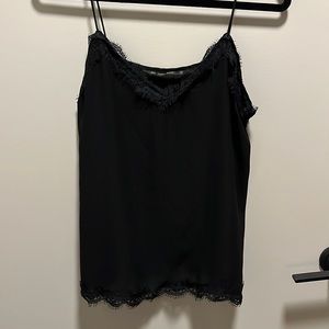 Zara black tank